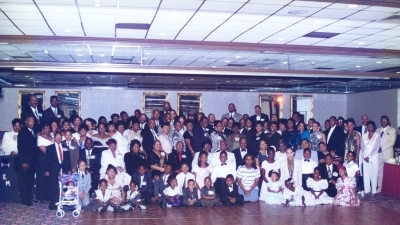 Group picture taken at the 25th Grier Family Reunion held in Cleveland, Ohio in 1996. 